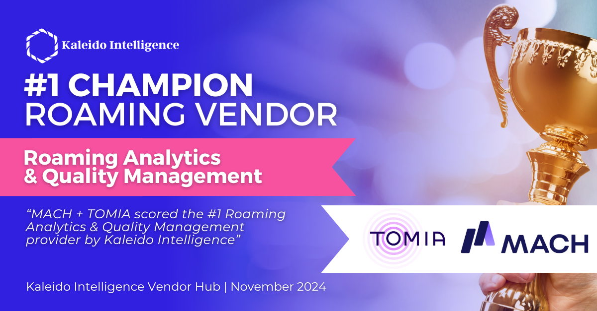 Analytics in Roaming #1 - MACH + TOMIA Vendor Hub